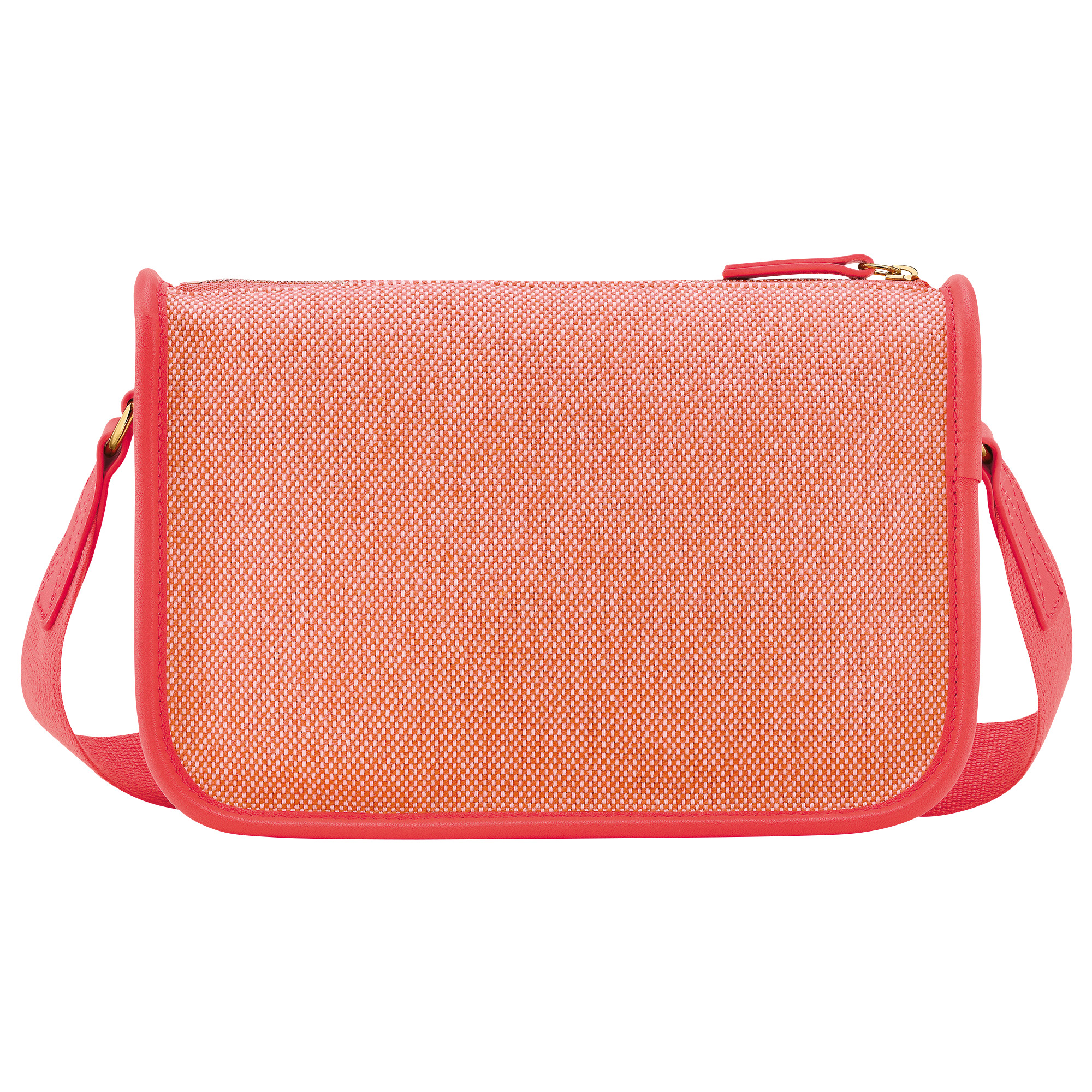 Le Foulonné S Crossbody bag Tomato - Canvas - 4