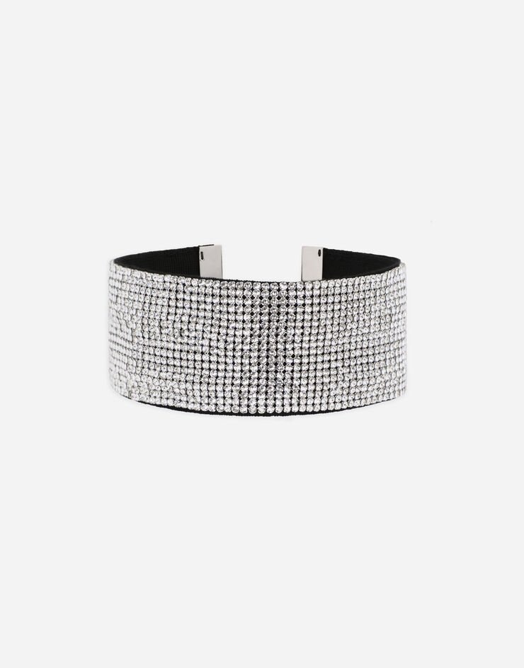 Crystal mesh choker - 1