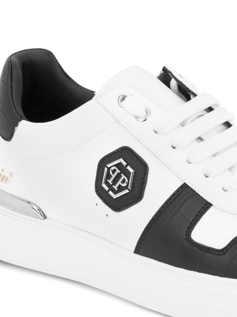 T-REX logo plaque trainers 4