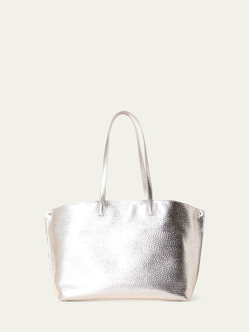 AKRIS Ai Medium Hammered Shoulder Bag outlook