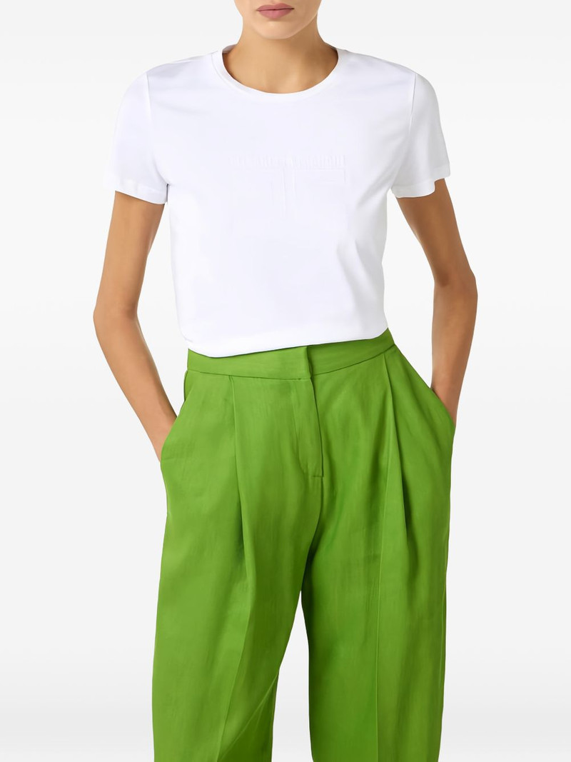 embroidered-logo T-shirt 4