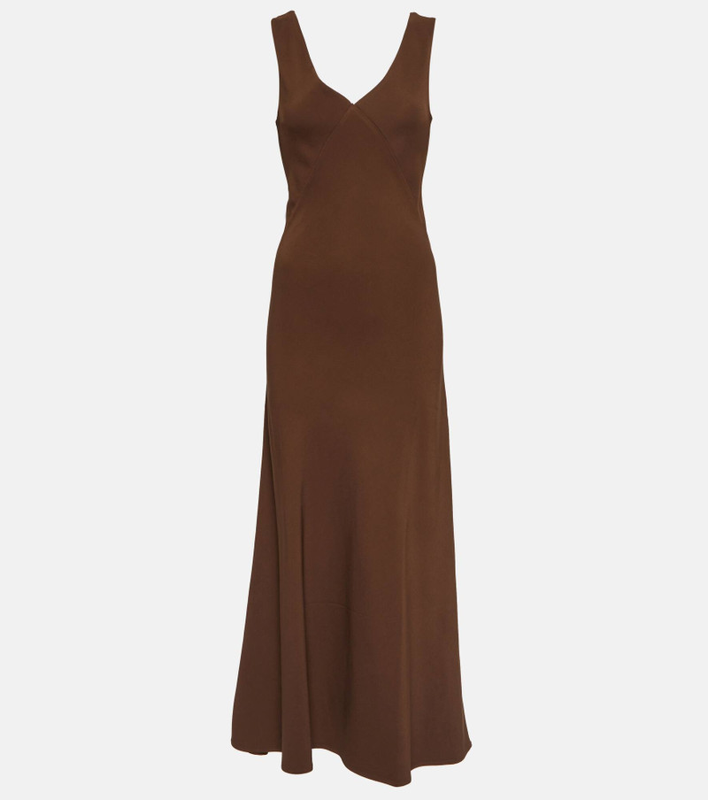 Bordeaux slip dress - 1