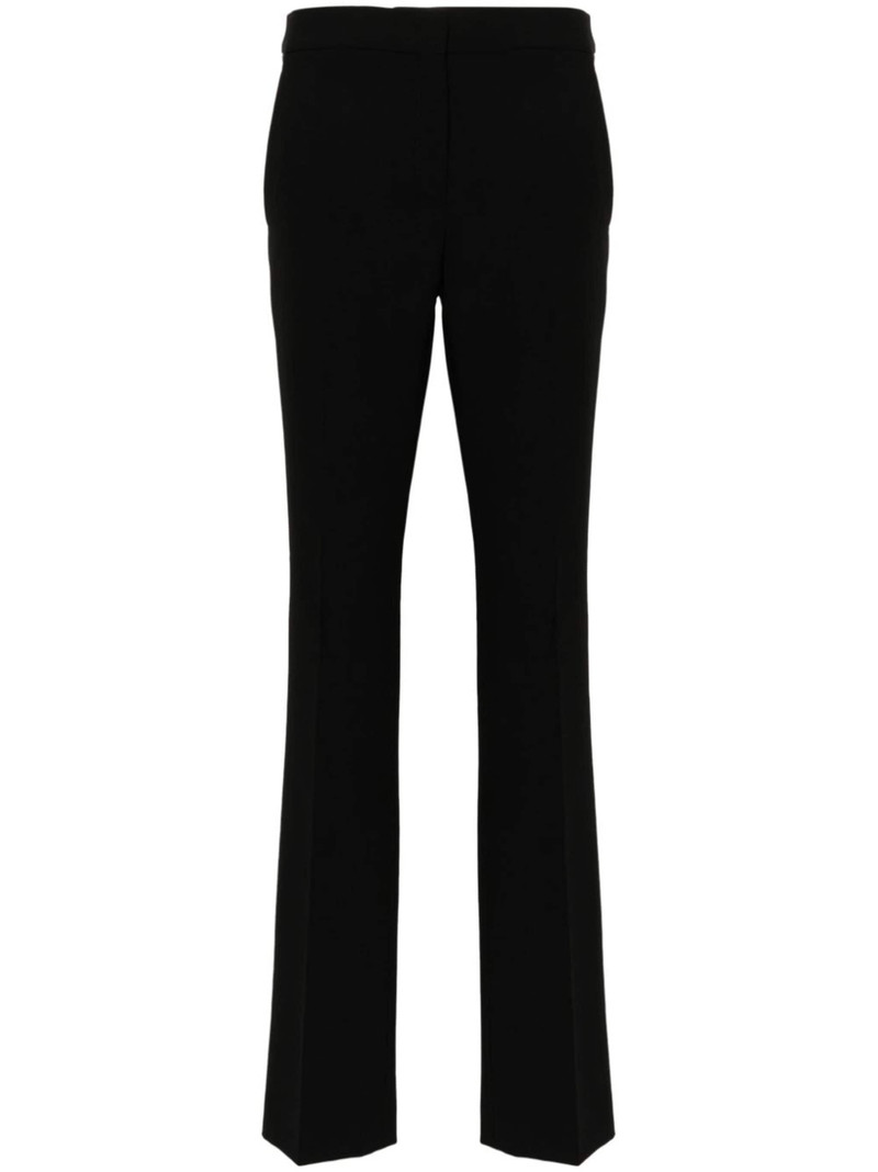 press-creased straight-leg trousers 1