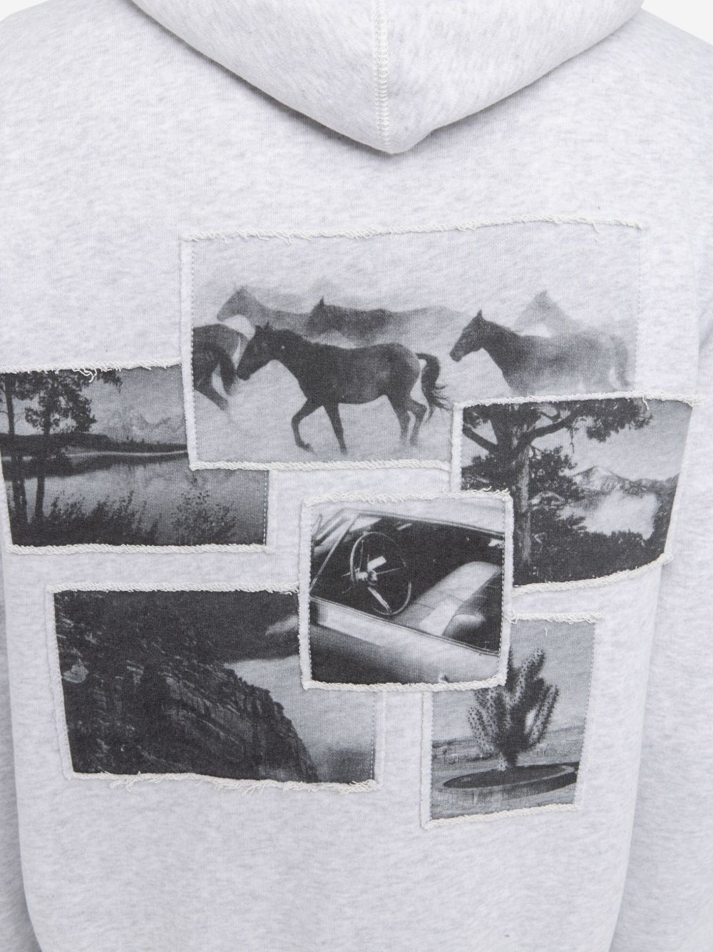 Sanchi photo-patch hoodie - 5