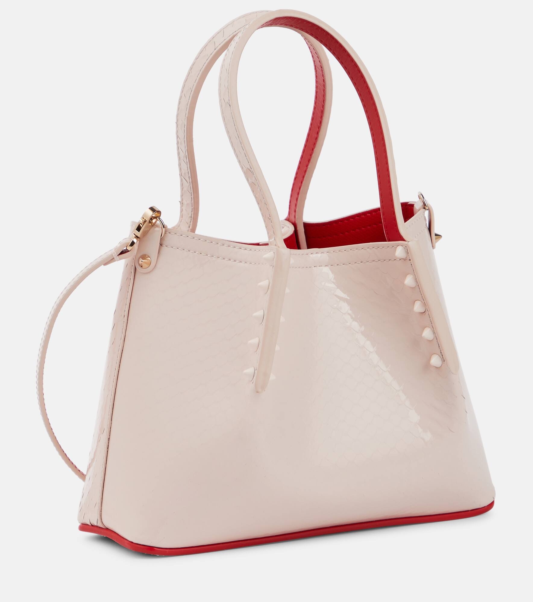 Cabarock Mini leather tote bag - 4