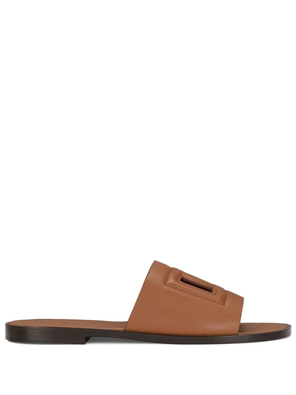 logo-embossed cut-out slides - 1