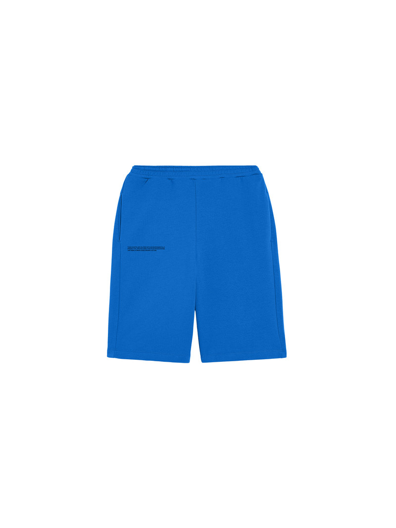 Womens 365 Midweight Long Shorts - Cobalt Blue 1