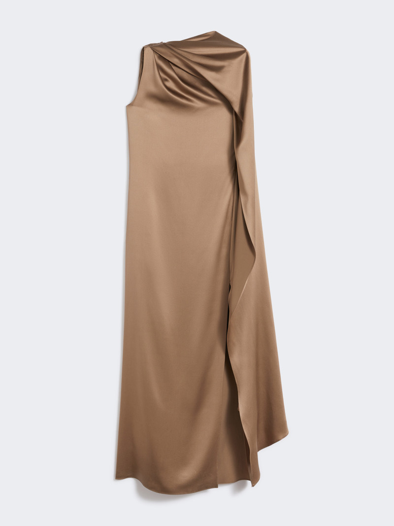 RADURA One-shoulder dress in satin 1