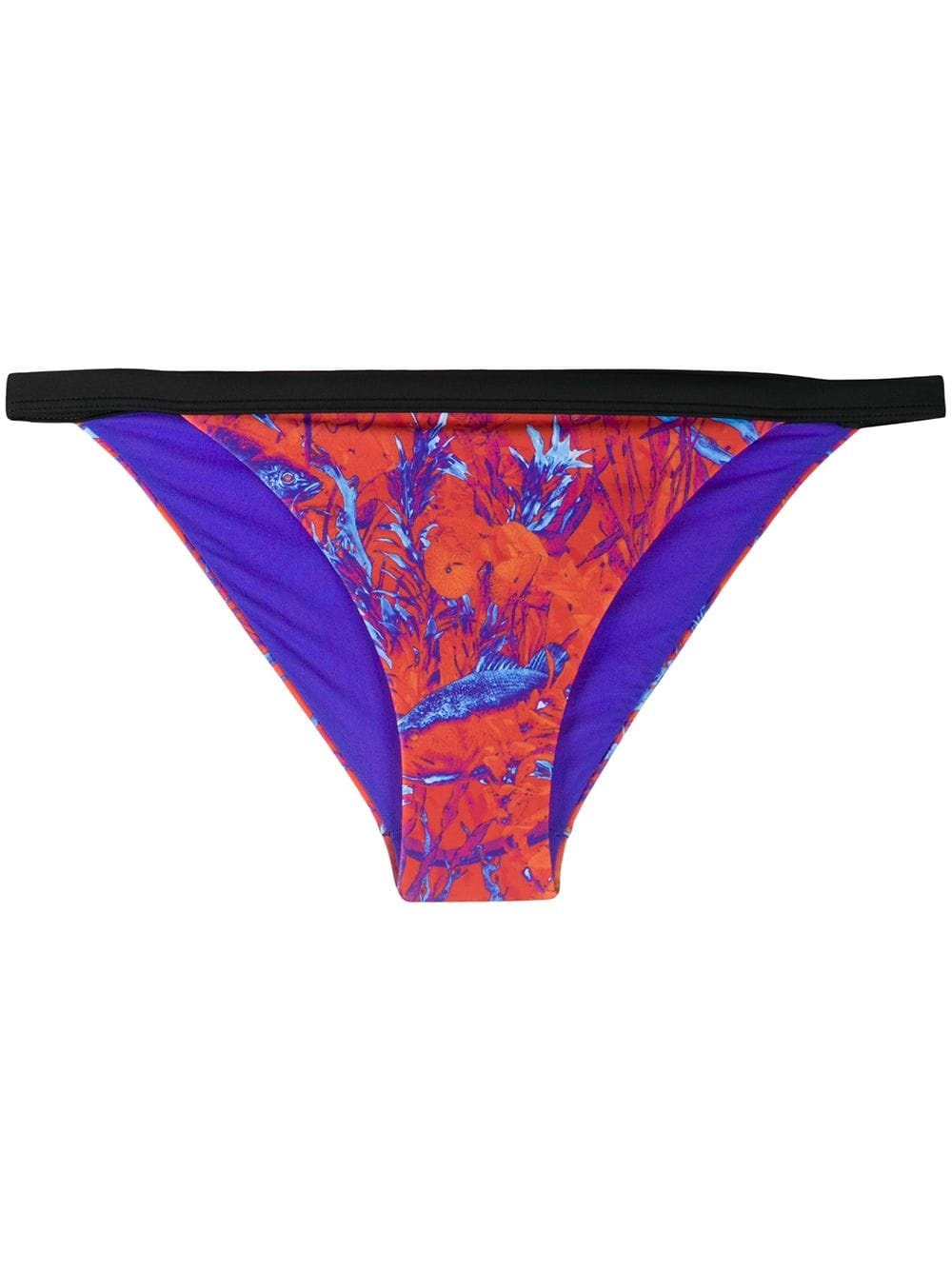 x Sea-Doo camo-fish print bikini bottoms - 1