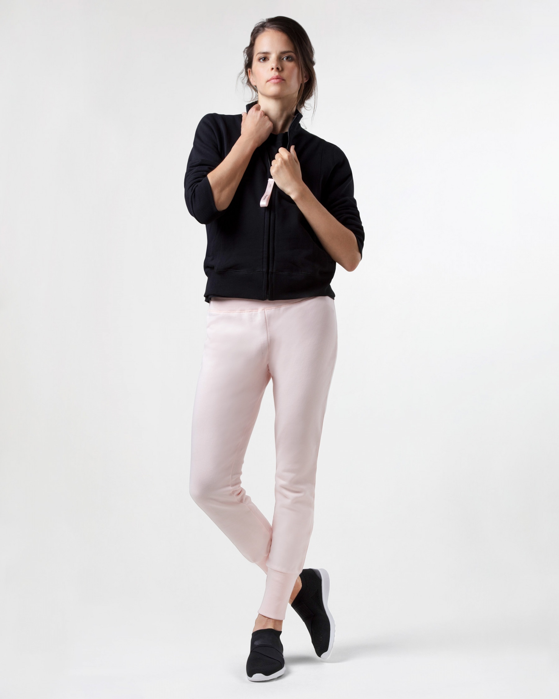 Fleece jacket with zipper - 1