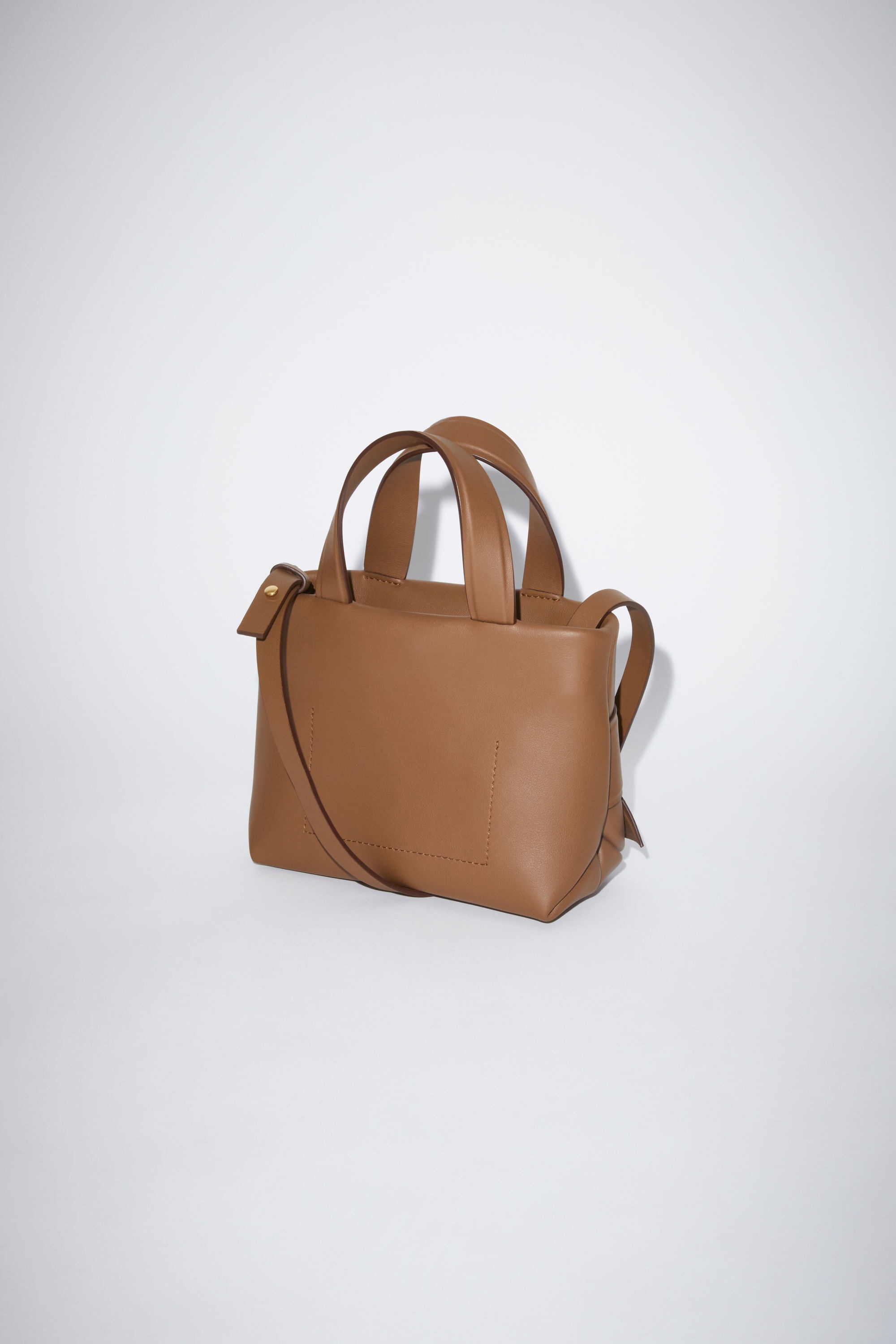 Micro tote - Camel brown - 5