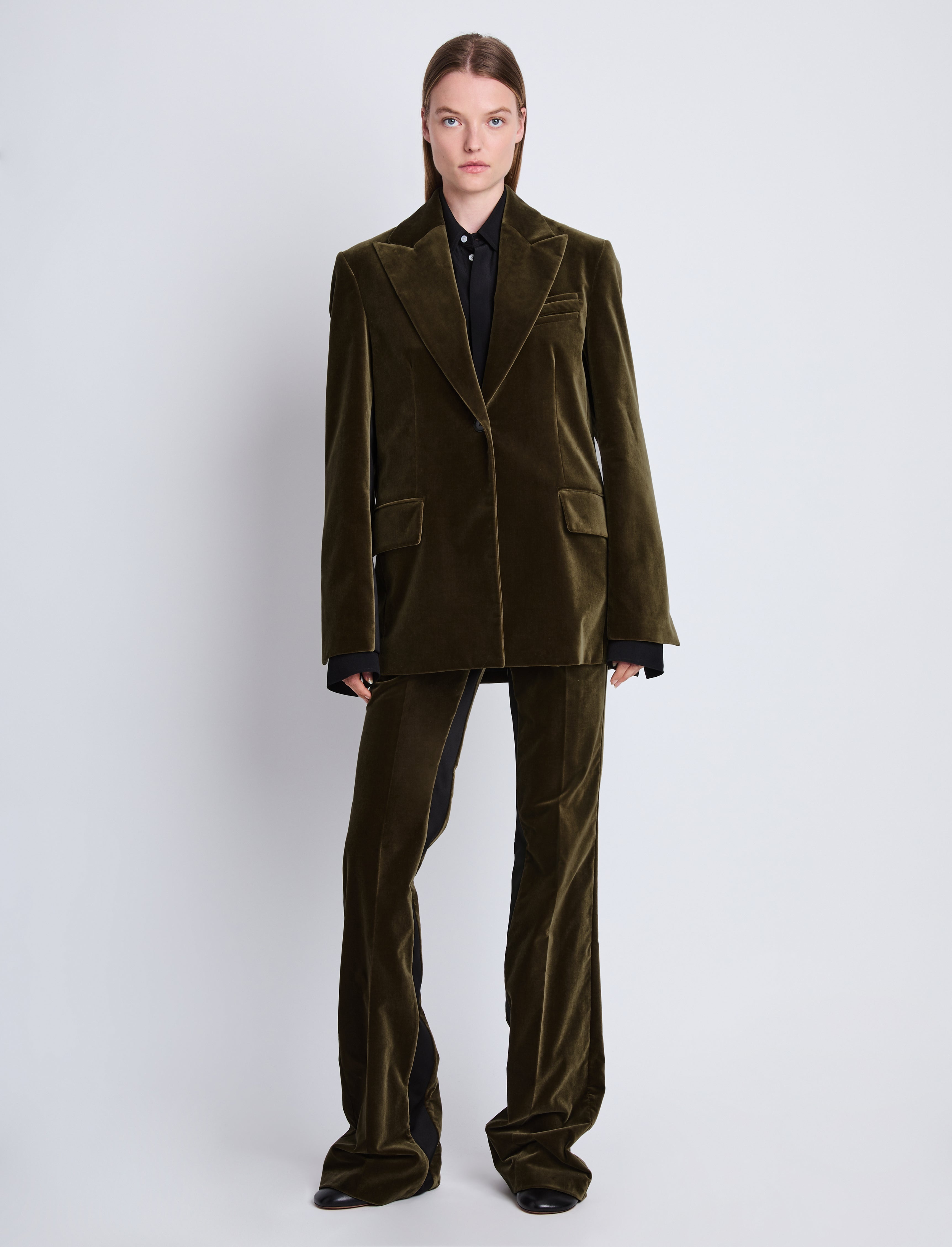 Nico Jacket in Velvet Suiting - 7