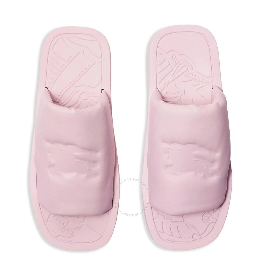 Burberry Equestrian Knight Leather Slides - 3