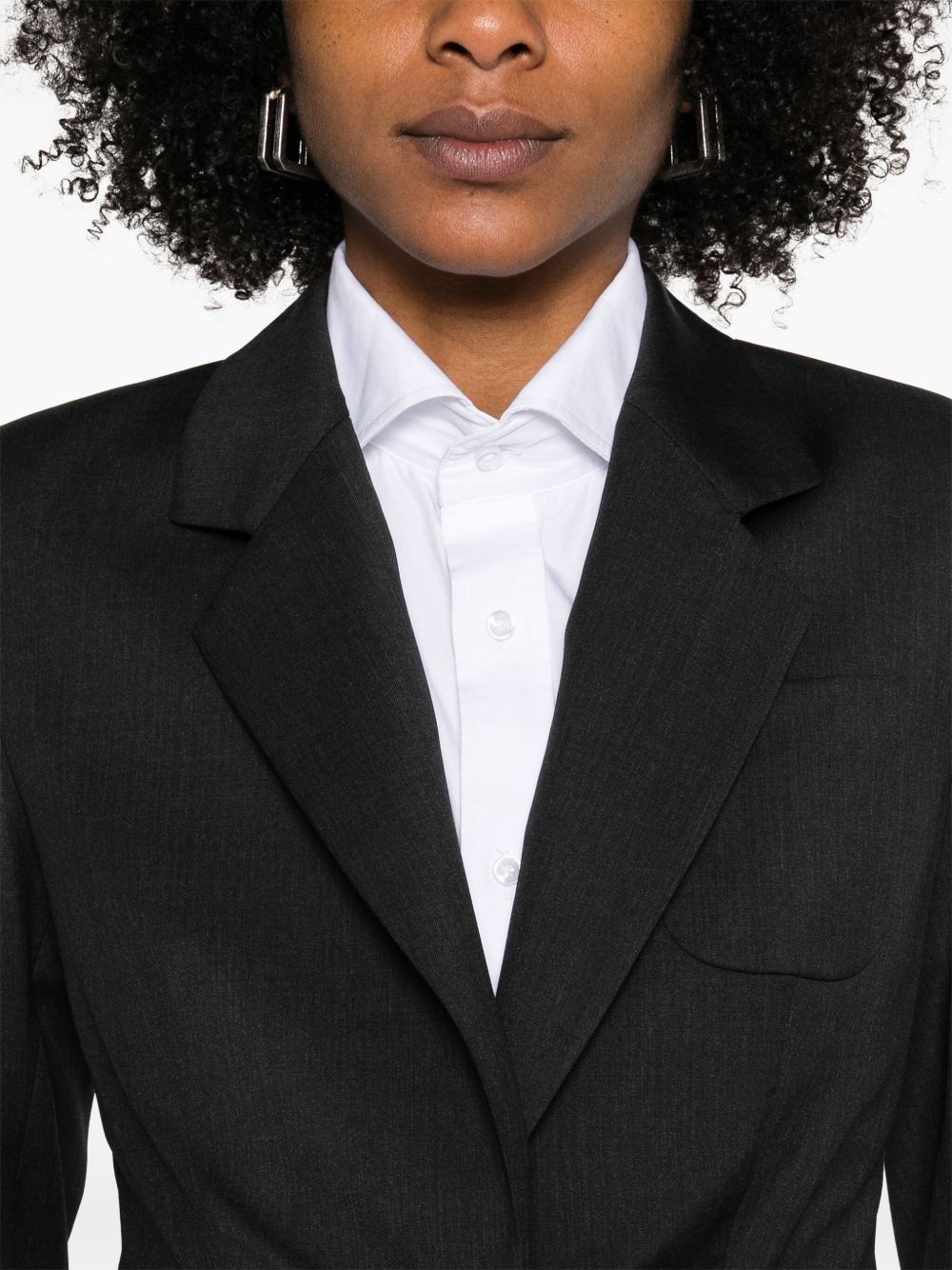 wool blazer - 5