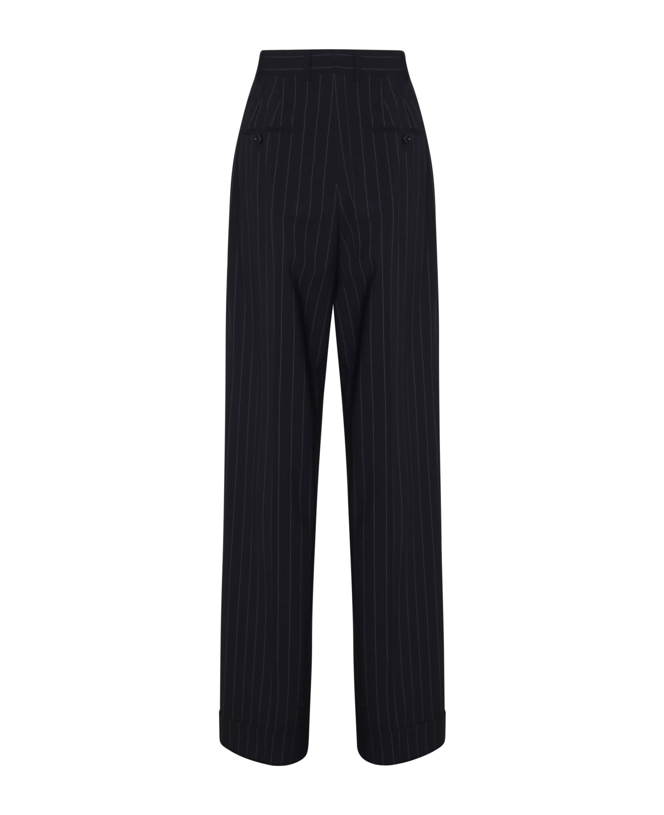 Dolce & Gabbana Pinstriped Trousers - 3