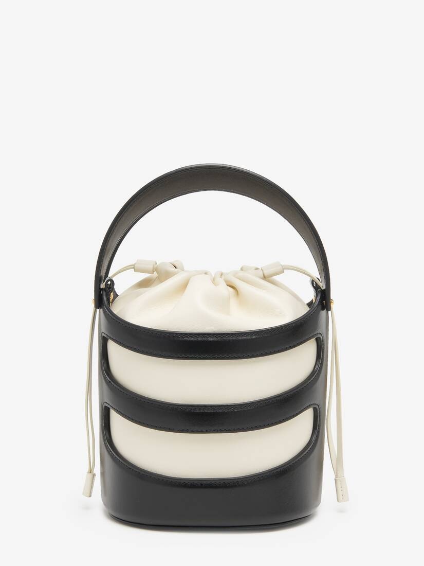 Women's The Rise Bucket in Black/soft Ivory - 4