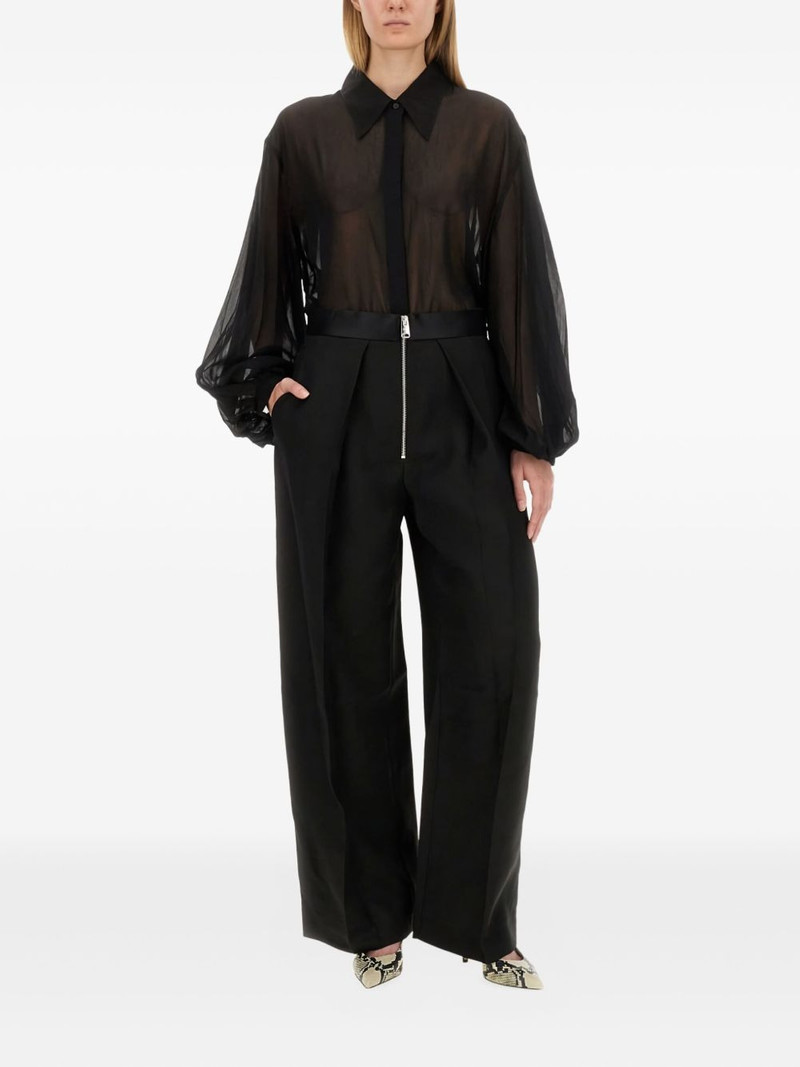 KHAITE balloon-sleeve shirt outlook