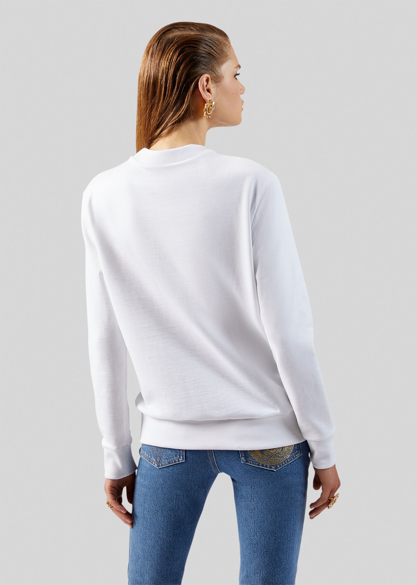 Embroidered GV Signature Sweatshirt - 3