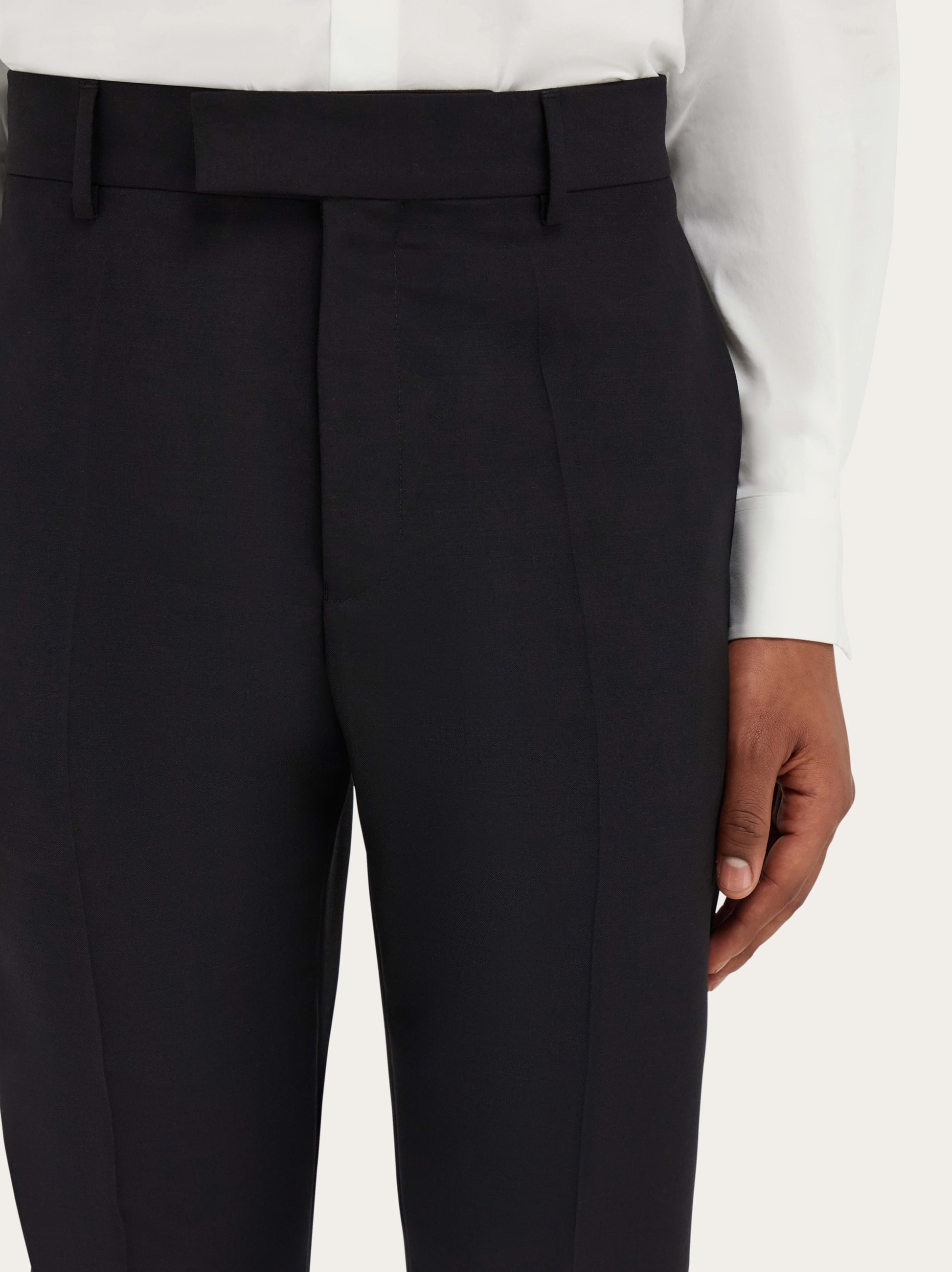 Flat front tailored trouser - 5