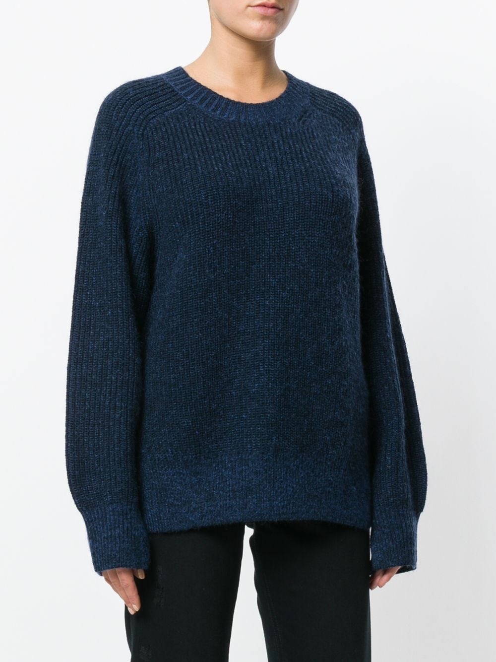 ribbed knit jumper - 3