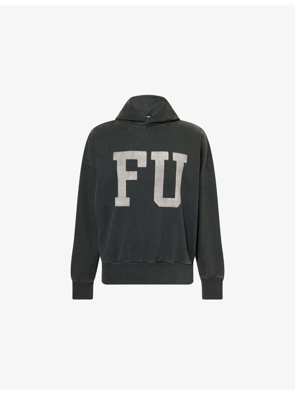 Qualified Relaxed-Fit Cotton-Jersey Hoodie - 1