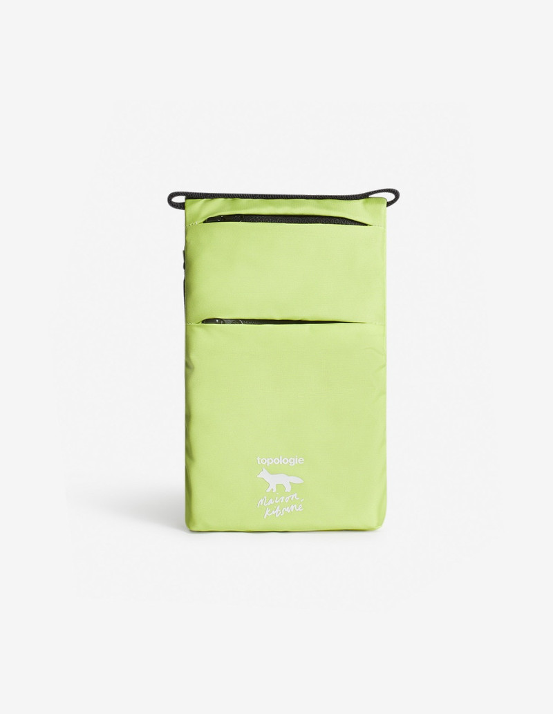 MAISON KITSUNE X TOPOLOGIE PHONE POUCH 1