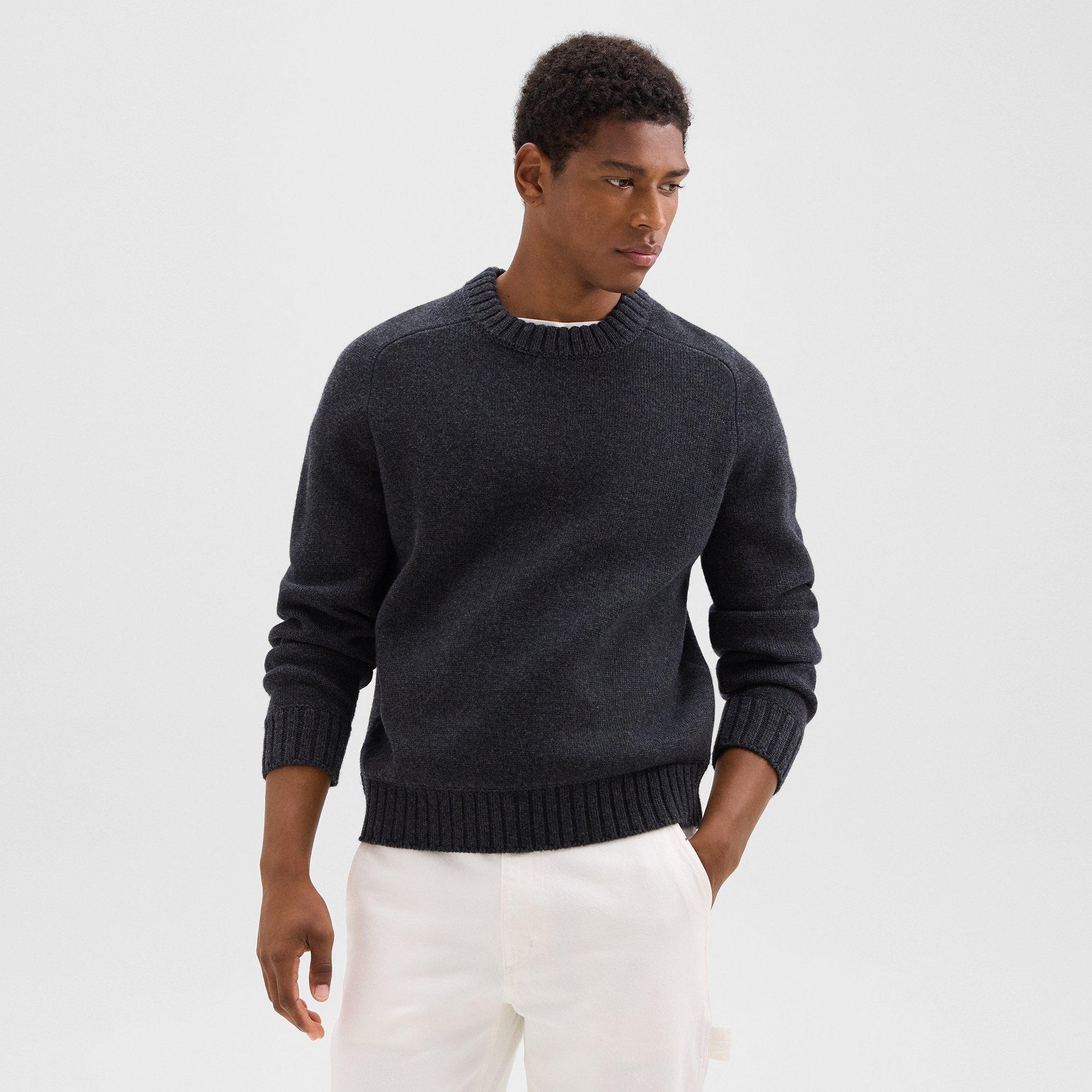 Crewneck Sweater in Wool-Cashmere - 2