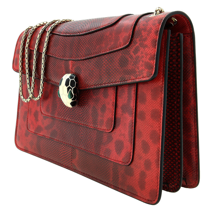 Bvlgari Serpenti Forever Shiny Karung Shoulder Bag - 2