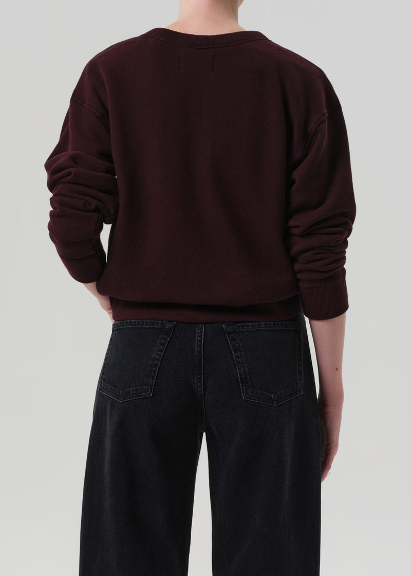 Vernata Pullover In Mahogany 3