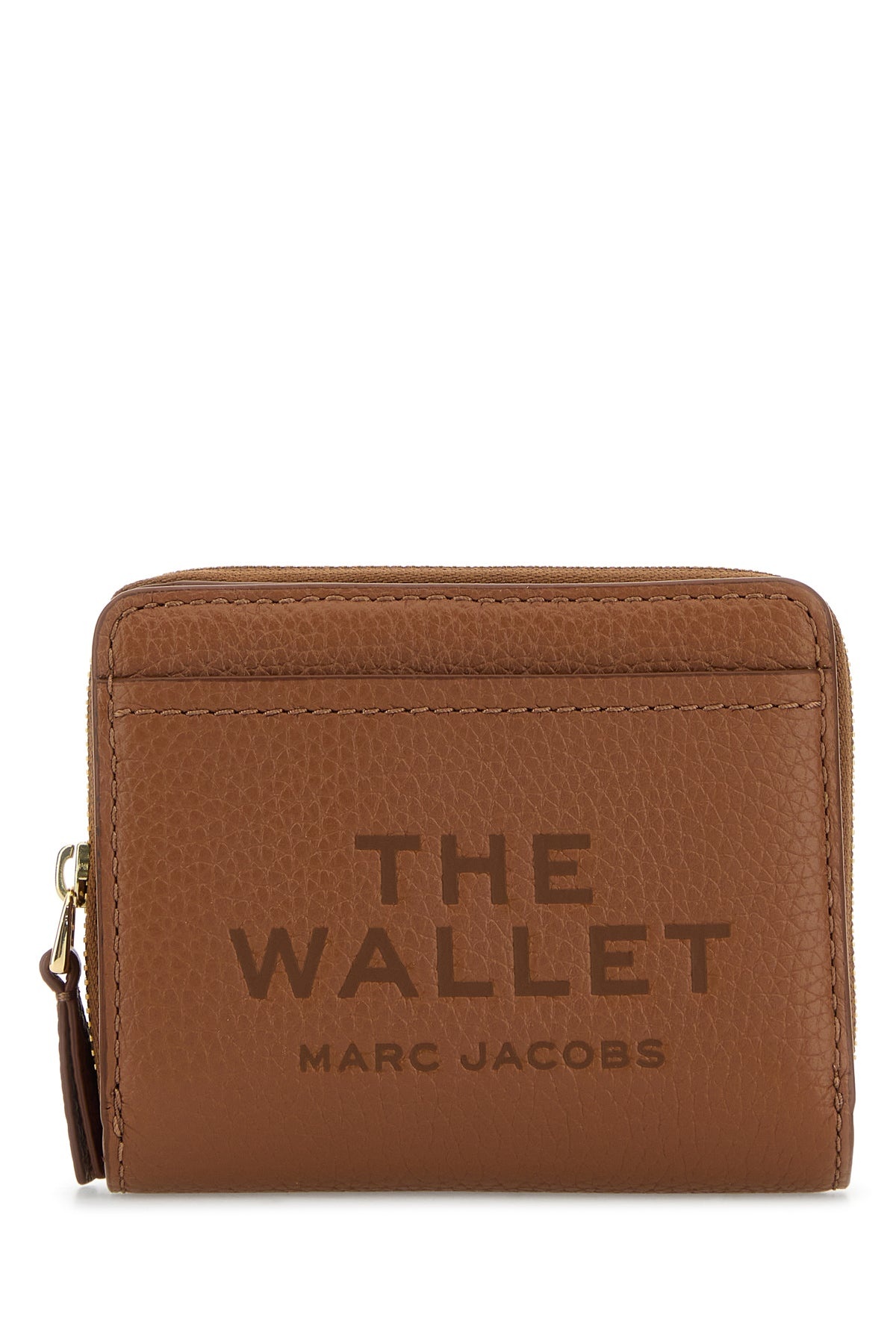 Caramel leather wallet - 1