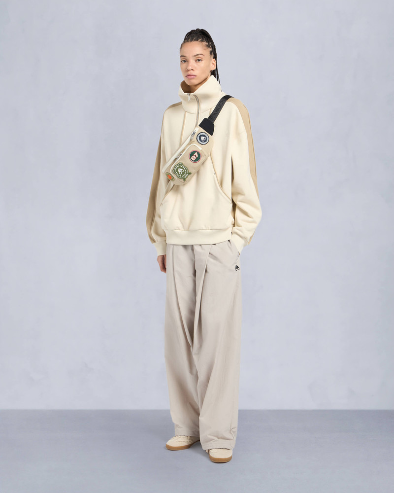MOOSE KNUCKLES FAIRMONT QUARTER-ZIP SWEATER outlook