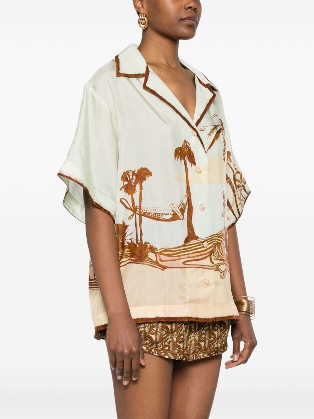 silk shirt - 3