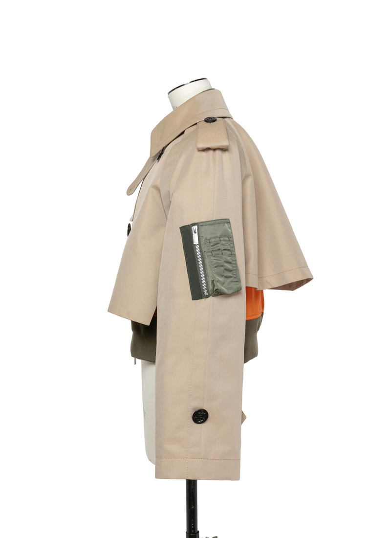 sacai Cotton Gabardine x Nylon Twill Blouson outlook