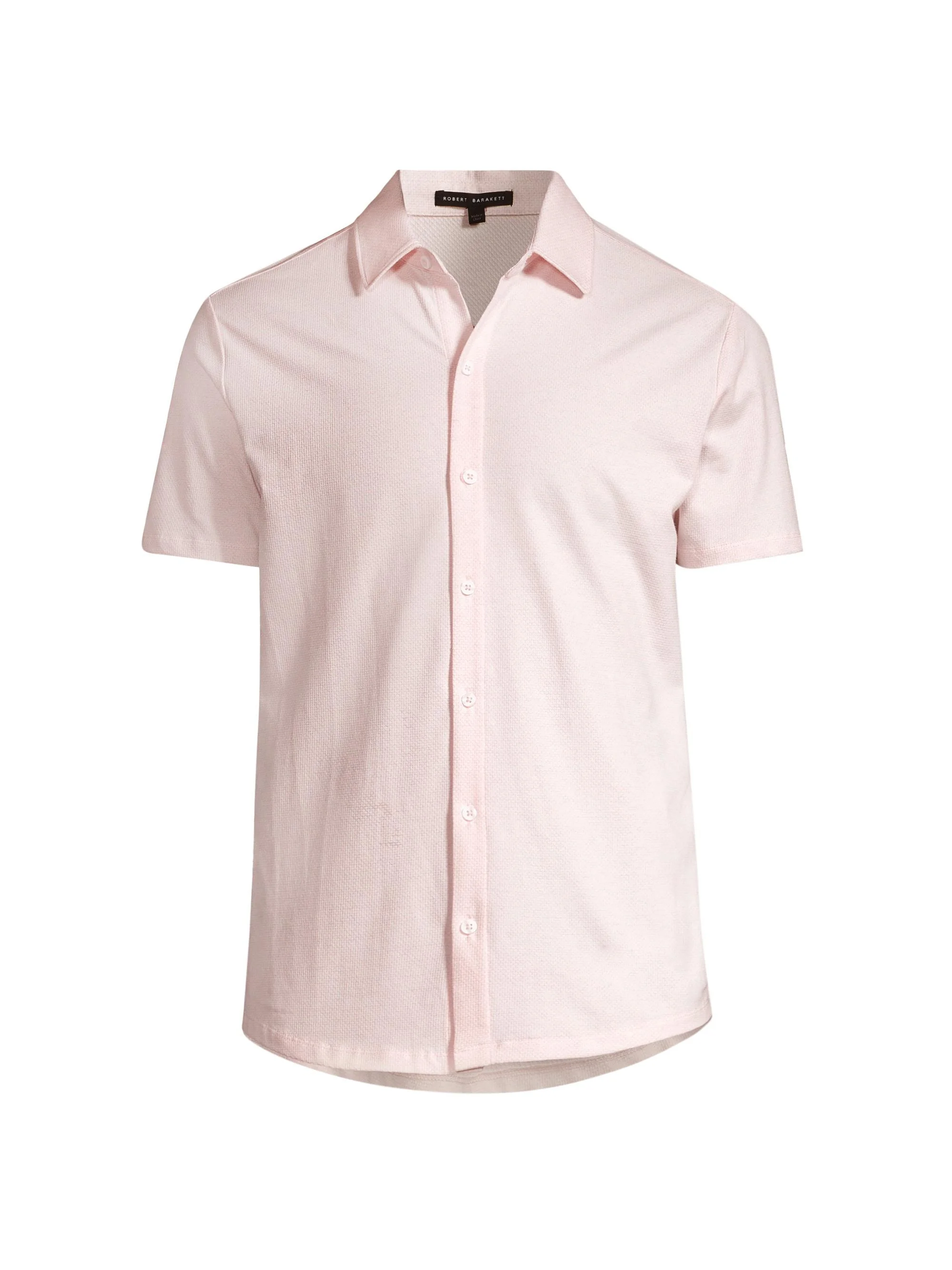 Men's Keyes Knit Shirt - Pink Fog - 1