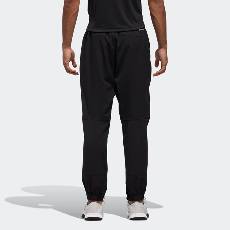 adidas Woven Athleisure Casual Sports Long Pants Black DP6792 - 4