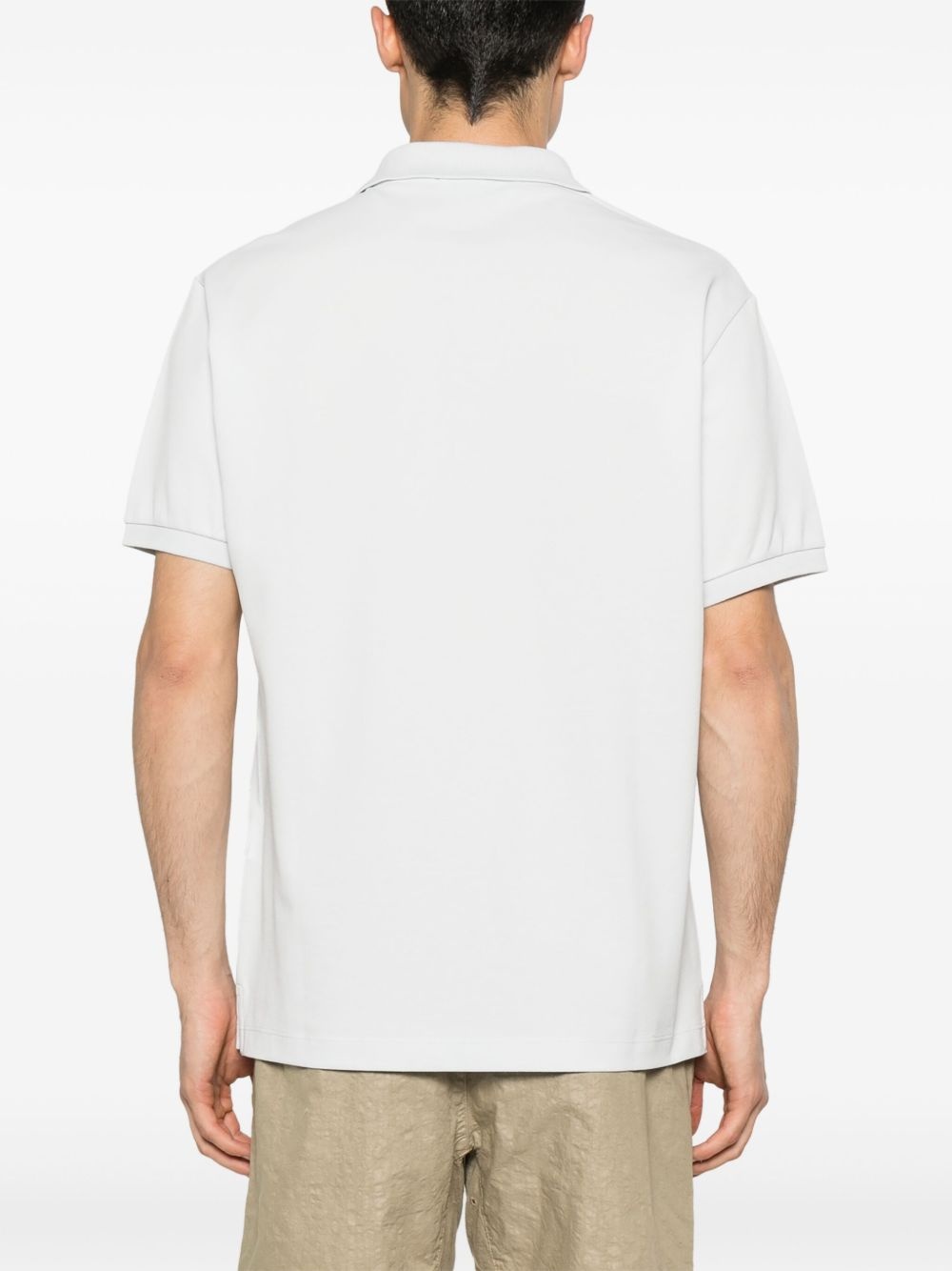 Compass-motif polo shirt - 3