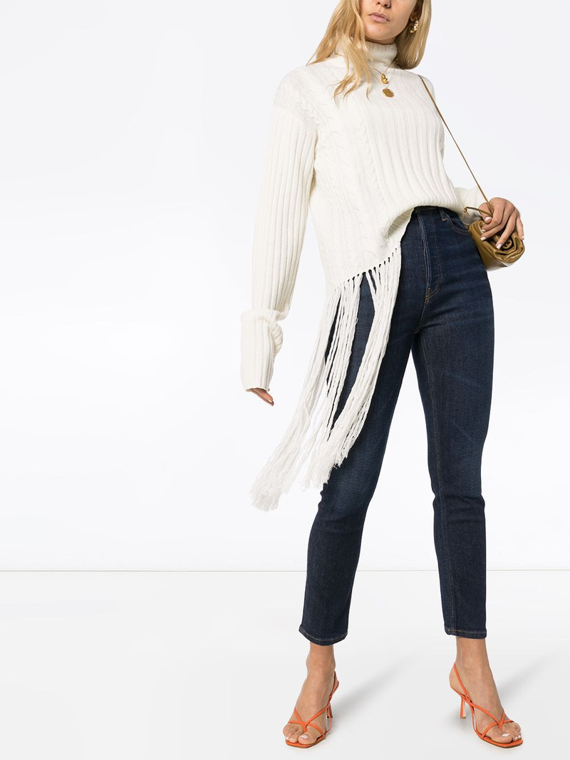 RE/DONE cropped high-rise skinny jeans outlook