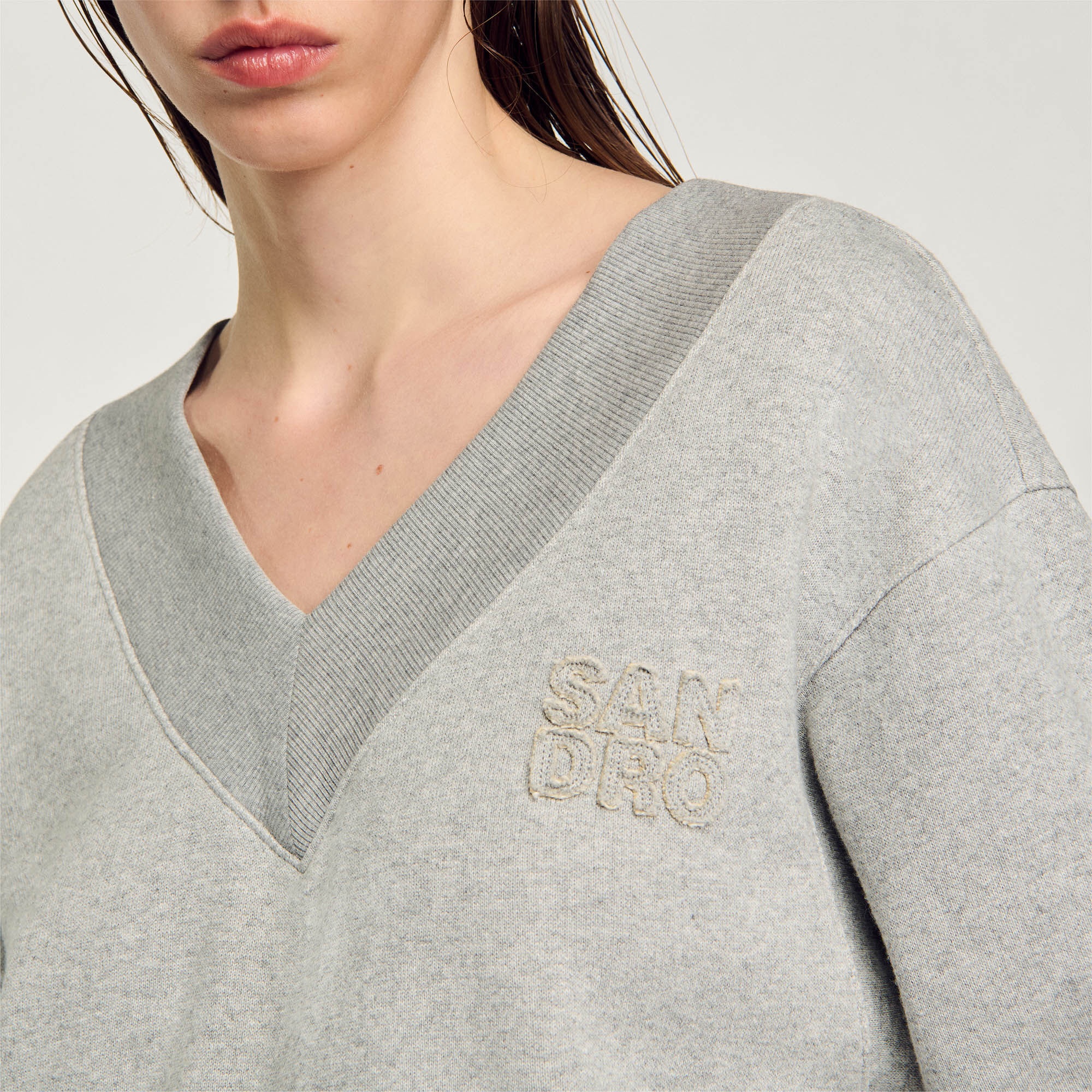 CROPPED SWEATSHIRT - 4