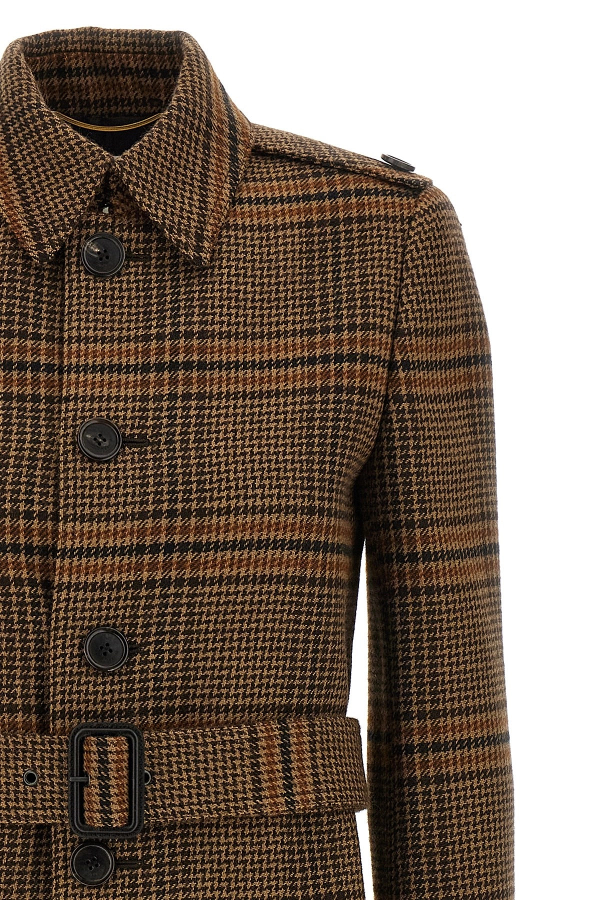 Prince of Wales Wool coat - 3