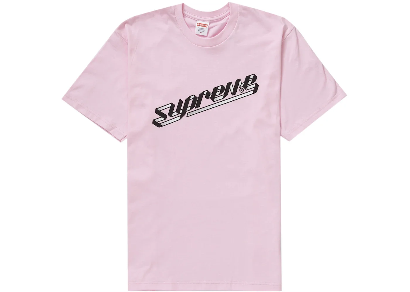 Supreme Banner Tee (FW23) Light Pink - 1