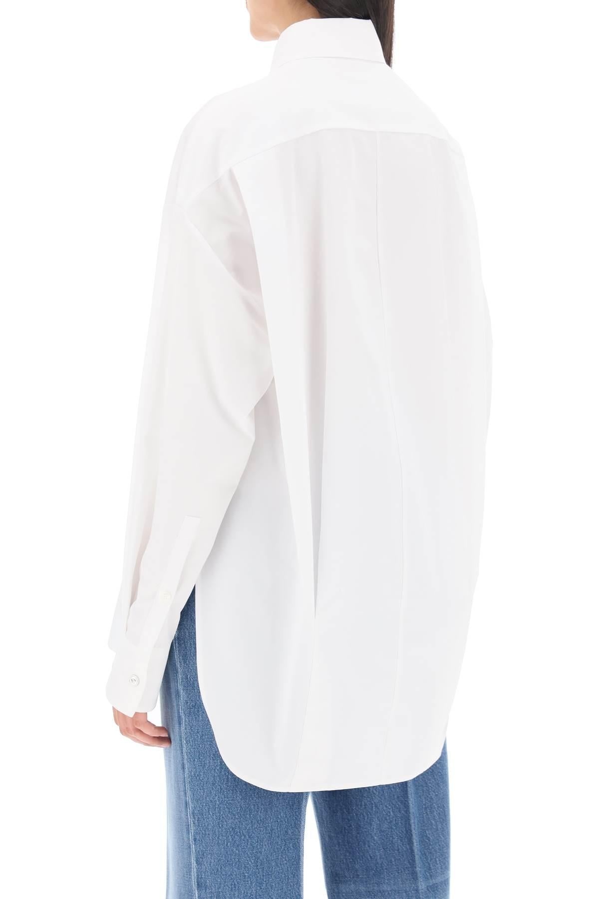 OVERSIZED POPLIN SHIRT - 4