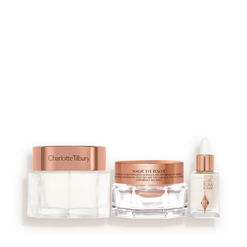 CHARLOTTE'S MAGIC MINI SKIN TRIO SKINCARE KIT 1