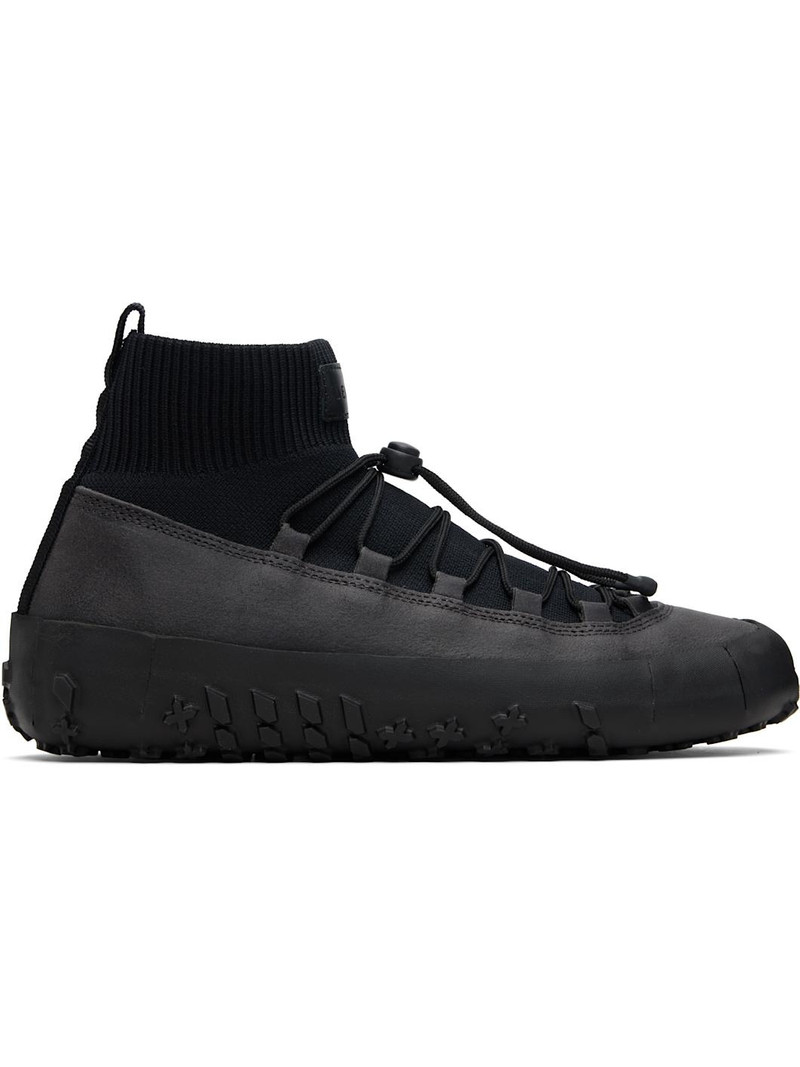 Black Vibram Wrap On Sneakers 1
