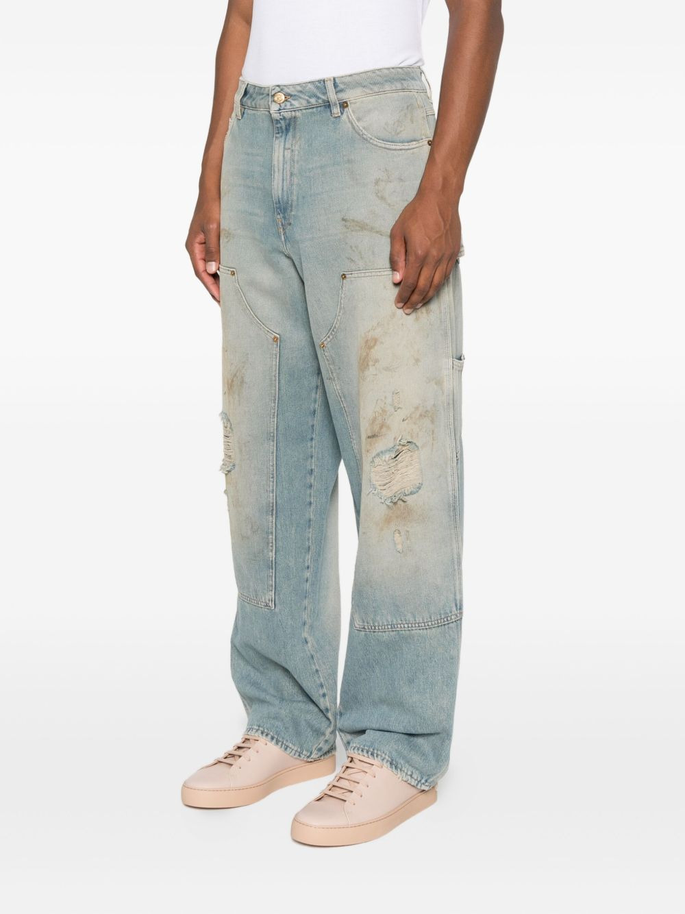 distressed jeans - 3