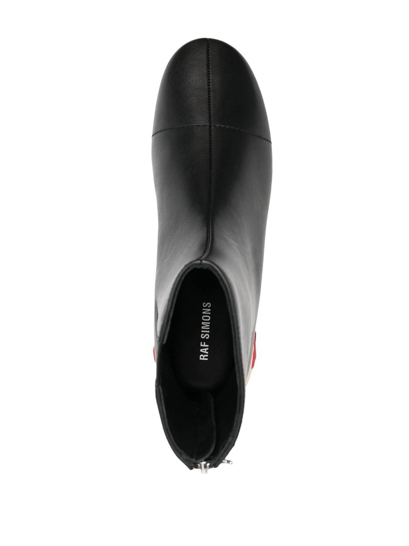 contrasting-heel detail 45mm boots 4