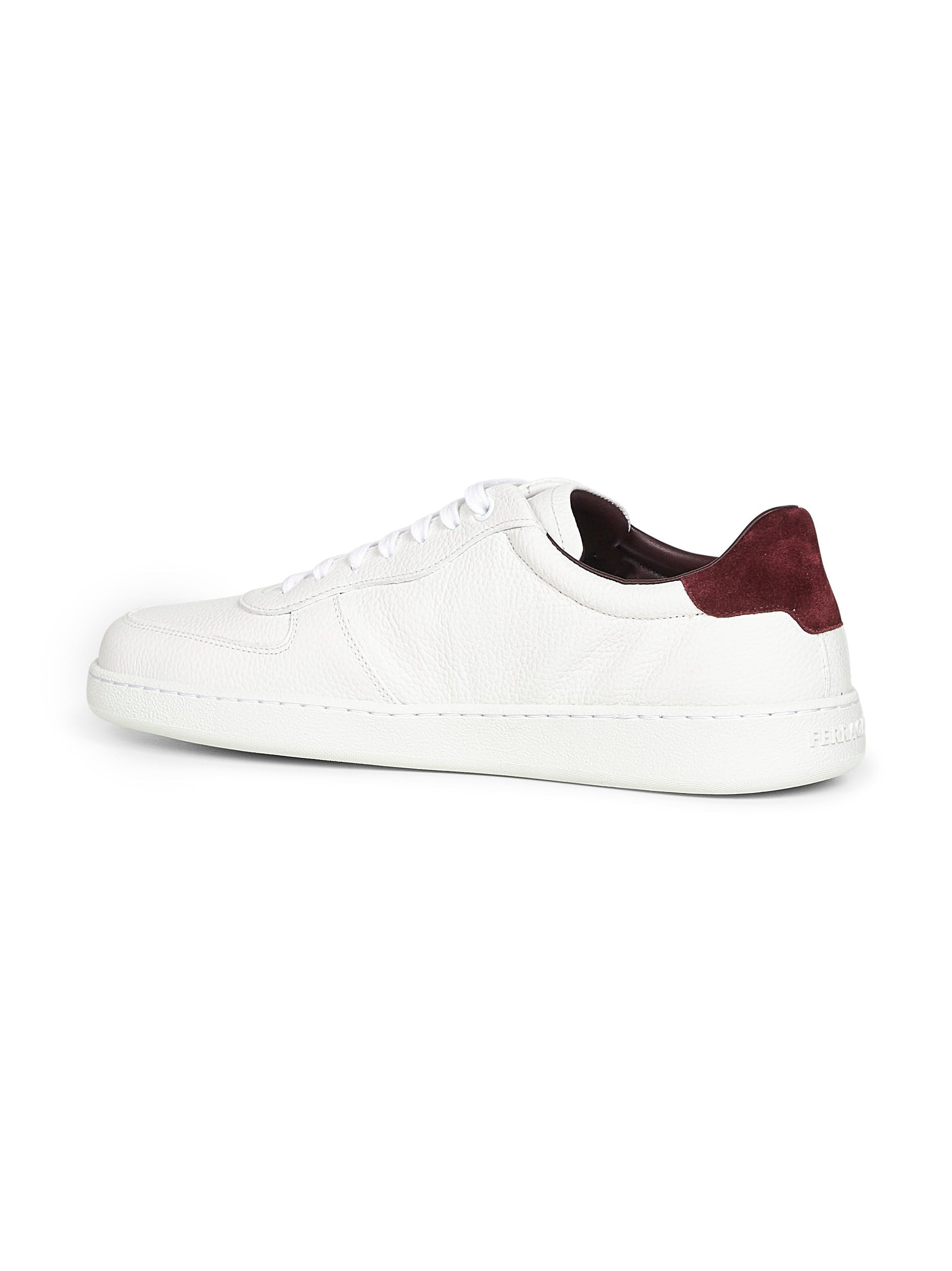 White leather Adam low-top sneakers - 3