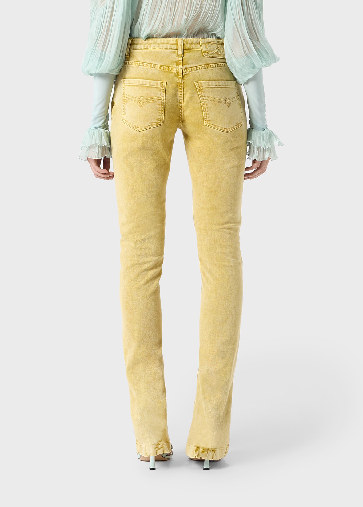 COTTON BULL SKINNY JEANS - 4