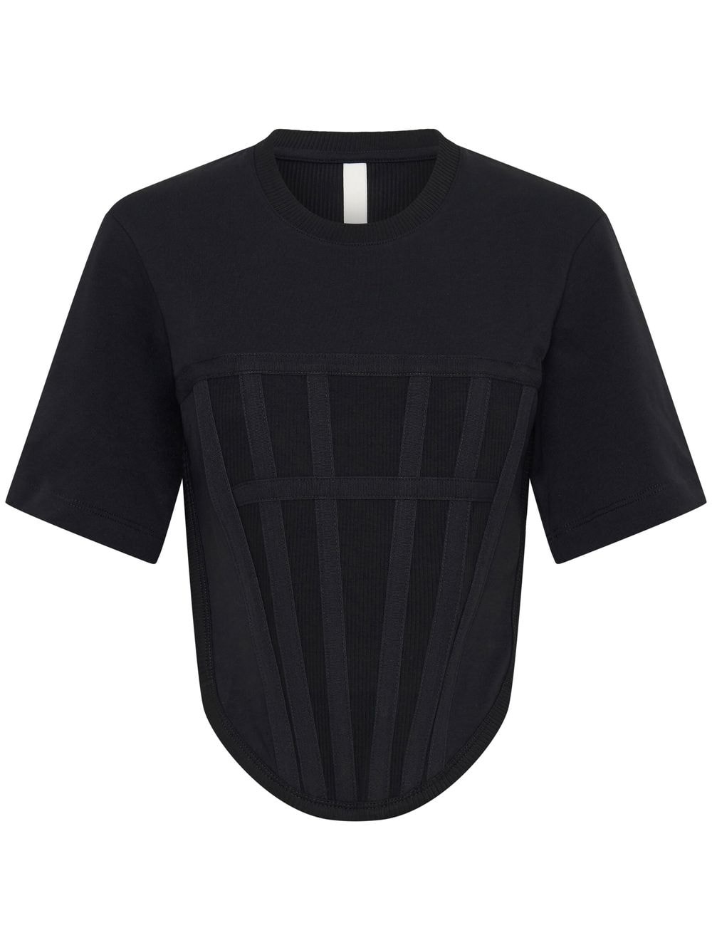 Corset organic cotton T-shirt - 1