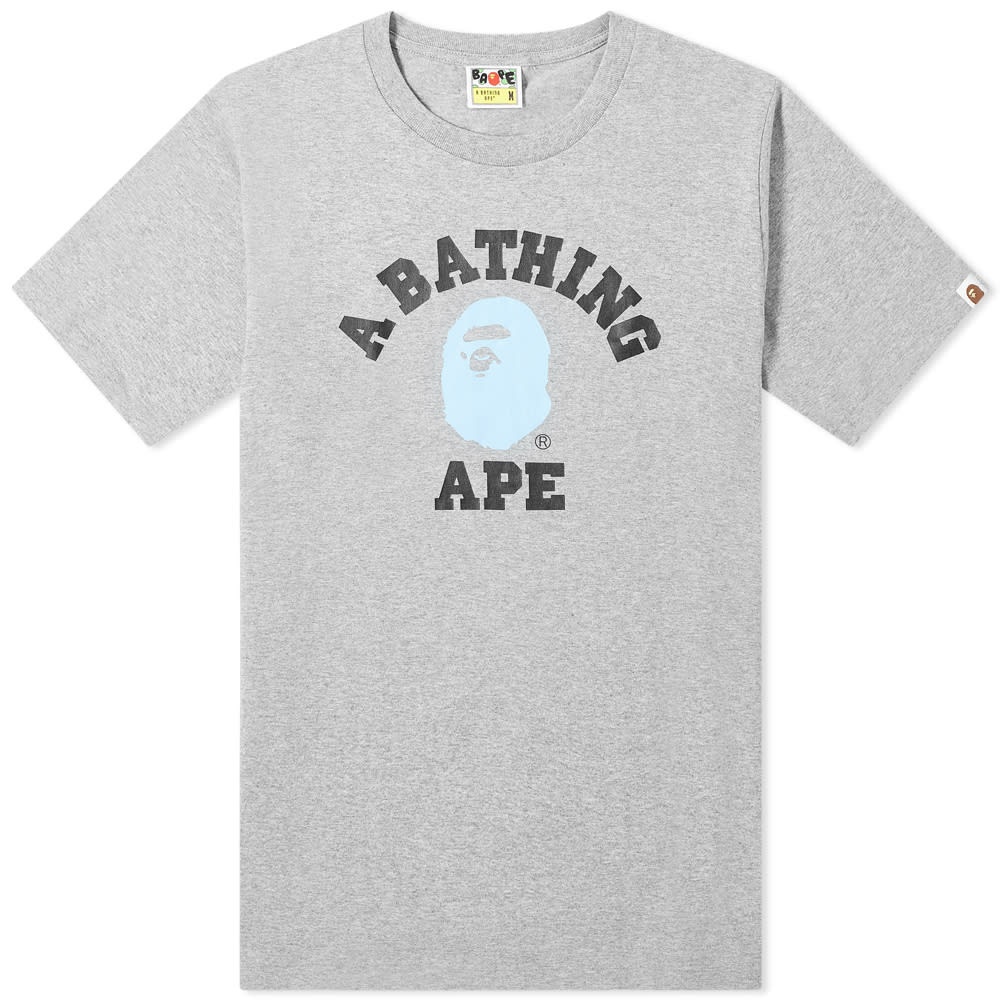 A Bathing Ape Colours College Tee - 1