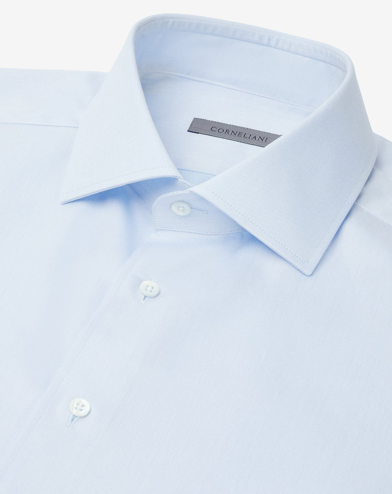 Light Blue cotton twill shirt 4